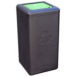 Abfallbehälter Brickbin 561672 schwarz 65 l