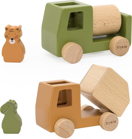 Trixie Tiertransporter aus Holz, 4 Stück.