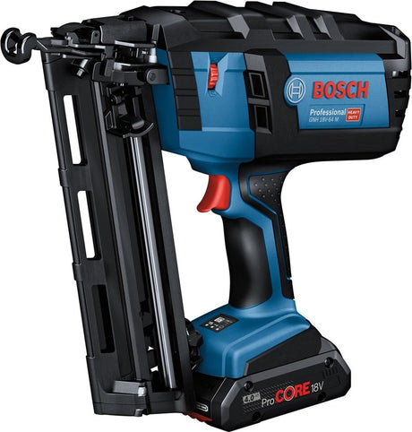 Bosch cloueur de finition 18v 16 ga (2x4.0ah) gnh 18v-64 m en coffret - 0601481003