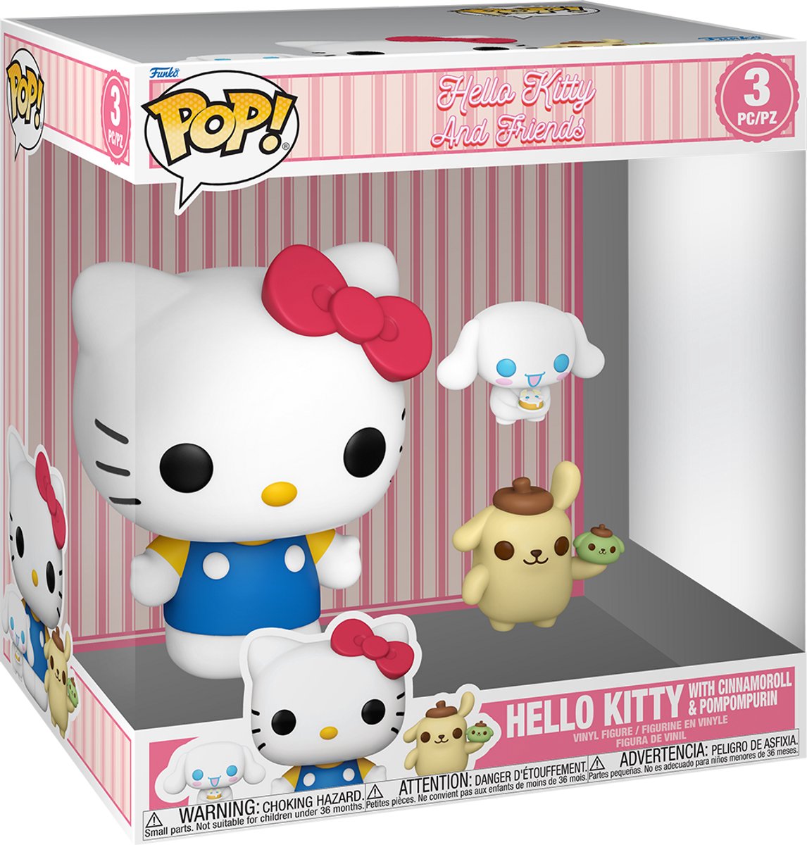 Funko popjumbo buddies: hk- hk cm ppp 3pk(bf)