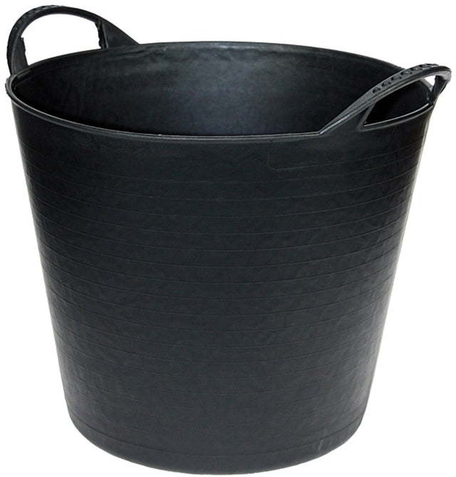 Talen-Werkzeuge – flexible Wanne – mit Hebeln – Kunststoff – 22 Liter – schwarz