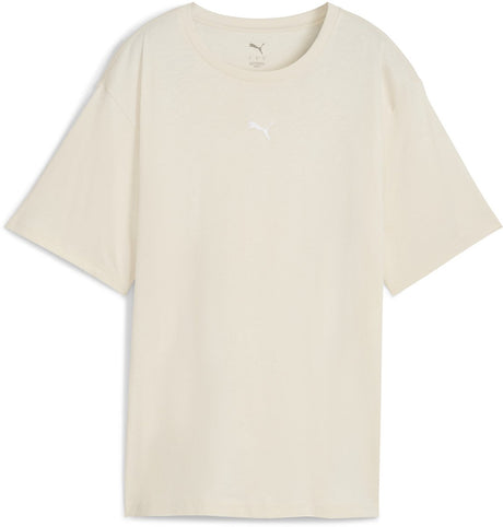 Puma ess relaxed tee dames t-shirt - alpine snow l
