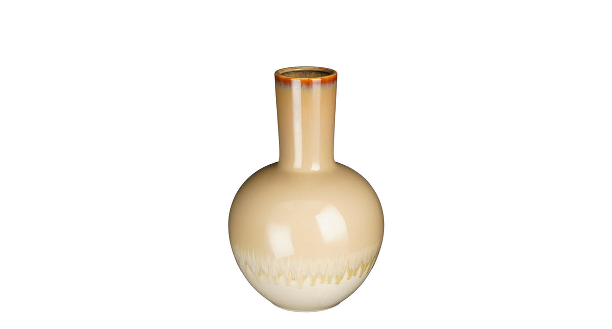 Holm vaas creme - h42xd27,5cm