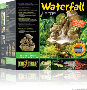 Exo Terra Terrariendekoration Kieselwasserfall – 17 x 16 x 20 cm