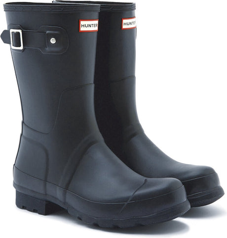 Hunter Herren Original kurze Herren-Regenstiefel – Größe 43