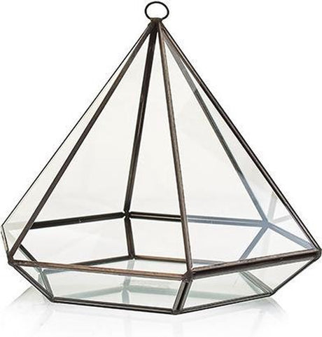 Antikes Weisheitsglasterrarium – großer Diamant