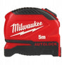 Milwaukee Maßband mit automatischer Verriegelung | 5 m x 25 mm – 4932498772
