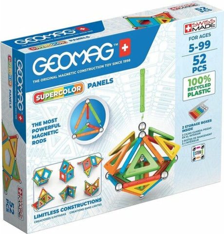 Geomag Super-Farbtafeln recycelt, 52 Stk.