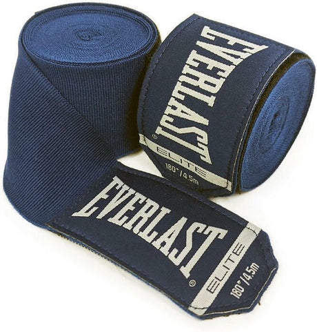 Everlast elite handwraps navy 457cm - standaard