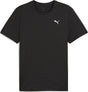 Puma M Tad Essentials Solid Cat Tee (LC Small Cat) Herren-Sportshirt – Schwarz
