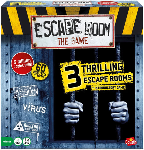 Goliath escape room spel - 3 spannende avonturen voor thuis (engelstalig). m
