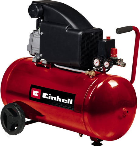 Einhell elektrische compressor tc-ac 270 50 8 - 1800 w - 8 bar - 50 l tank - aanzuigcapaciteit: 270 l min - oliegesmeerd