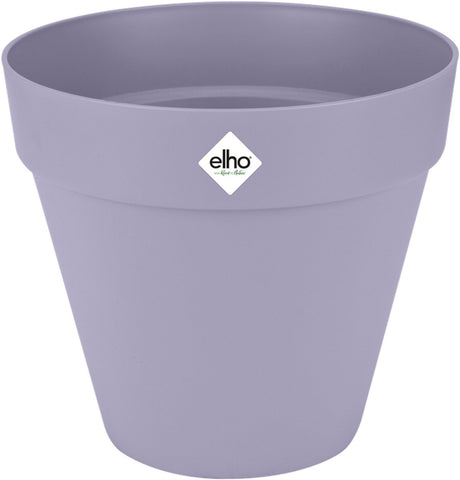 Elho Loft Urban Round 50 – Blumentopf für den Außenbereich – ø 48,5 x H 44,5 cm – Lavendelflieder