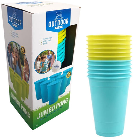 Jumbo-Pong zum Spielen im Freien, Jumbo-Beer-Pong für draußen