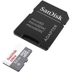 MicroSD-Karte SanDisk Ultra Lite 32 GB grau, weiß