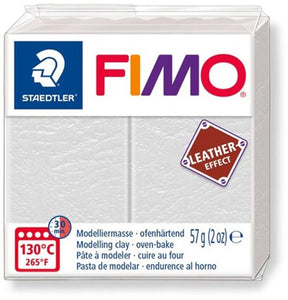 Staedtler Fimo-Ledereffekt ofenhärtende Modelliermasse Standardblock 57 g - Olivgrün