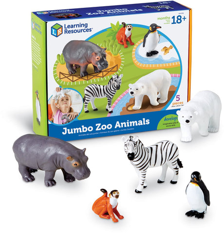 Lernressourcen Jumbo-Zootiere – ab 18 Monaten