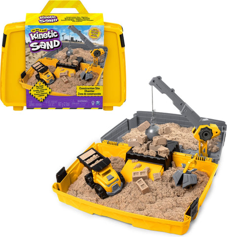 Spinmaster kinetischer Sand-Baustellenkoffer