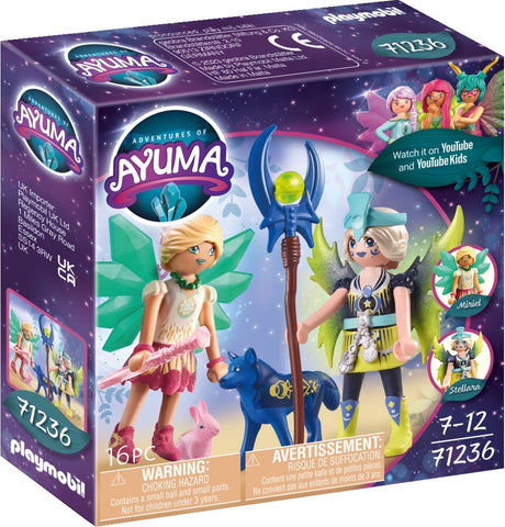 Playmobil Ayuma Crystal und Fee mit Totemtieren