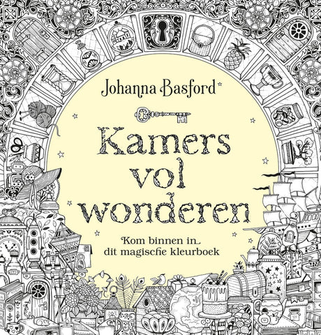 Mus creatief kamers vol wonderen - johanna basford - kleurboek voor volwassenen
