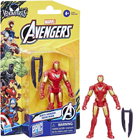 Marvel Avengers 10 cm Figur Venom Iron Man | 3 Stück