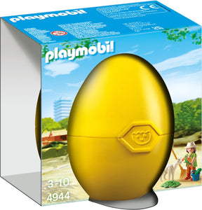 Playmobil Animal Caretaker mit Alpaka in Ei - 4944