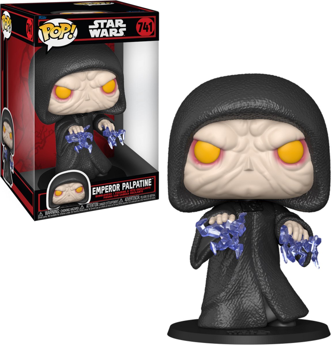 Funko-Pop! Star Wars – Kaiser Palpatine Darkside #741 Jumbo 10'' Zoll (25cm)