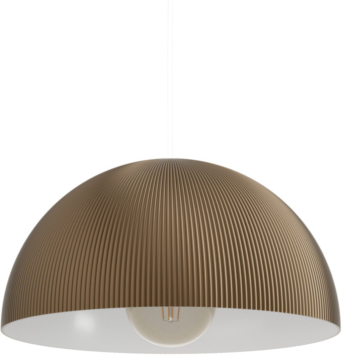 Eglo gaetano 2 hanglamp - e27 - ø 30 cm - wit brons