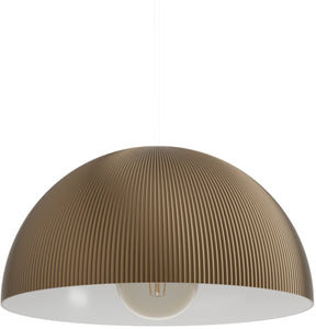Eglo gaetano 2 hanglamp - e27 - ø 30 cm - wit brons