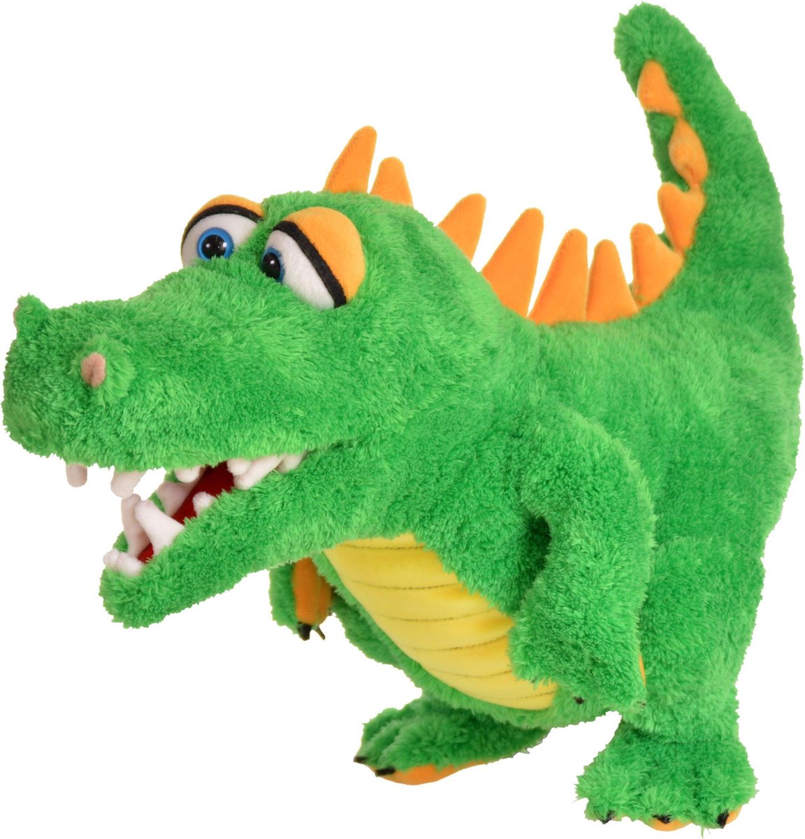 Living puppets living puppet handpop krokodil 28cm buikspreekpop kinderfeestje