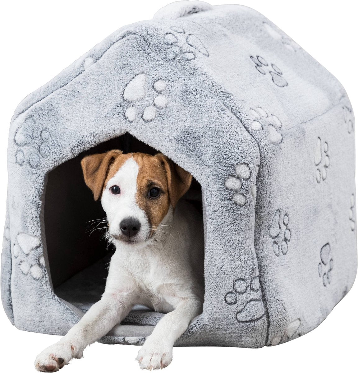 Trixie Hundekorb Katzenkorb Haus Nando hellgrau