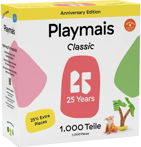 Playmais Klassiker zum 25-jährigen Jubiläum, 800 Teile + 25 % extra