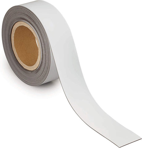 Maul Magnetband 6524902 weiß 10 Meter