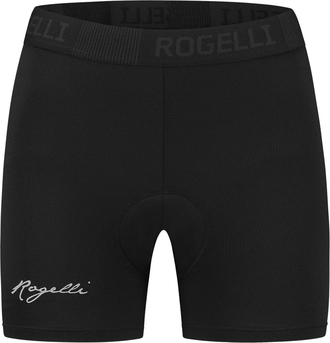 Rogelli fietsonderbroek dames - met zeem - zwart - xs
