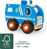 Small Foot - Polizeiauto aus Holz blau