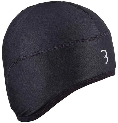 Bbb cycling helmmuts fiets winter thermal cap - fietsmuts voor onder helm - 0-10 cº - thermo muts - unisex - one size - zwart - bbw-299 one size