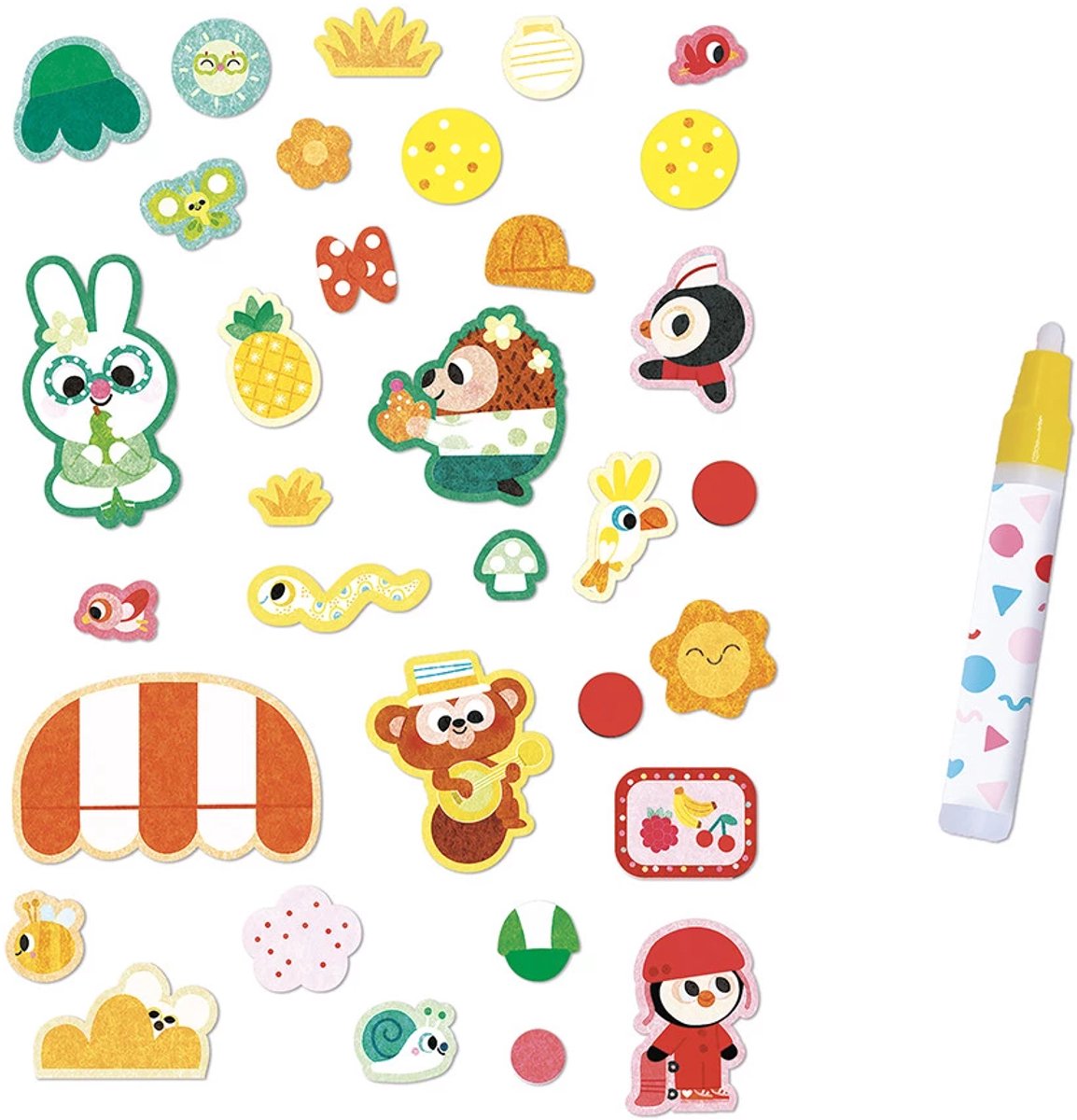 Janod – Filz- und Marker-Set – 18 Monate