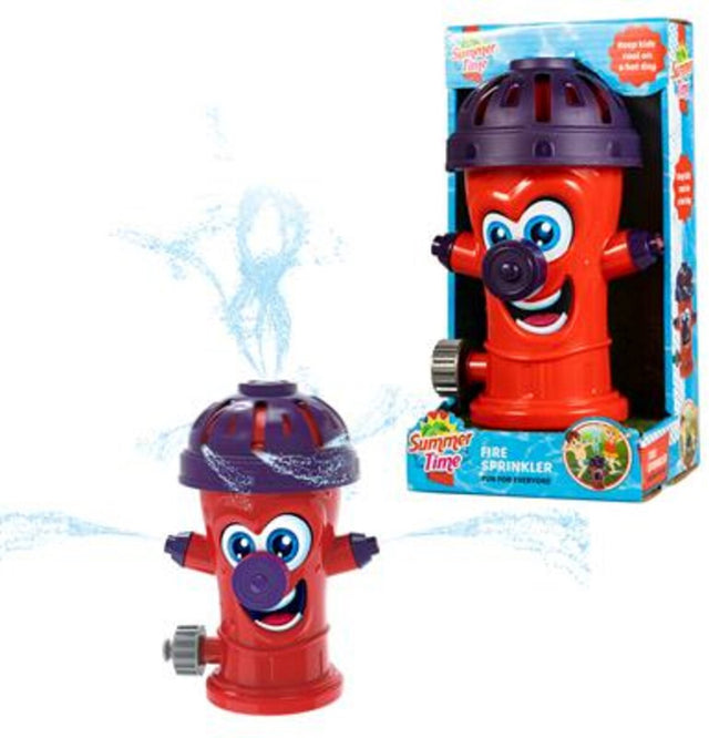 Feuersprinkler im Sommer