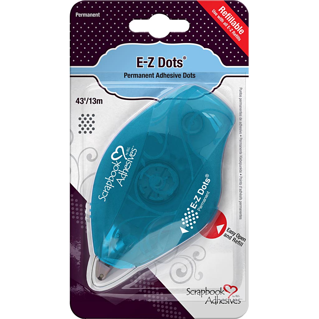 E-z runner®, Punkte, permanent, B: 8 mm, 15 m 1 Rolle
