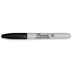 Feiner Permanentmarker schwarz