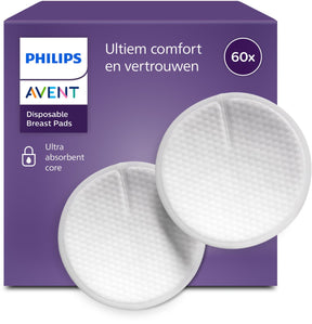 Philips avent Stilleinlagen – 60 Stück – verhindert Auslaufen