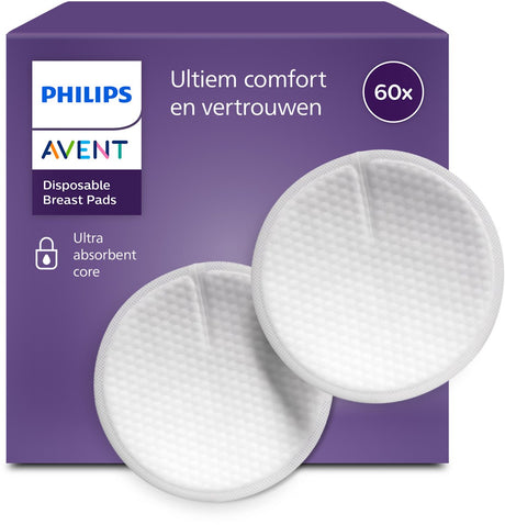 Philips avent Stilleinlagen – 60 Stück – verhindert Auslaufen