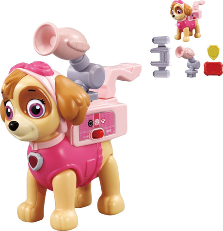 Vtech Paw Patrol Smartpup Skye Spielfigur – interaktives Spielzeug – pädagogisches Kinderspielzeug – ab 3 Jahren – rosa
