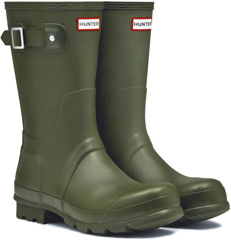 Hunter Regenstiefel – Größe 45 für Erwachsene – grün, Größe 45 46