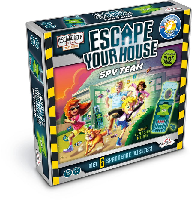 Identitätsspiele Escape Your House – Familienspiel – von den Machern des Escape Room-Spiels