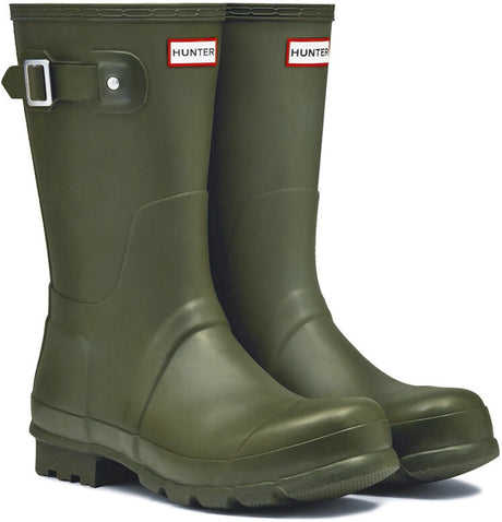 Hunter Regenstiefel – Größe 45 für Erwachsene – grün, Größe 45 46