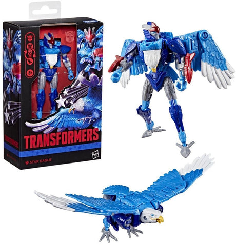 Hasbro transformers deluxe class action figure star eagle 11 cm action figuur