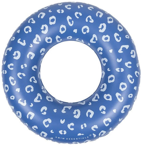 Leopard | blaues Schwimmbad ø 90 cm
