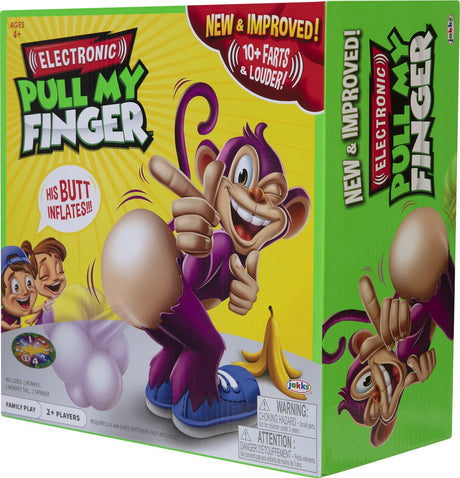 Jakks ziehen meinen Finger, elektronisches Zieh-mein-Finger-Spiel – Furzspiel