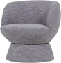 Woood Shuffle Drehsessel – Melange – Grau – 72 x 73 x 71